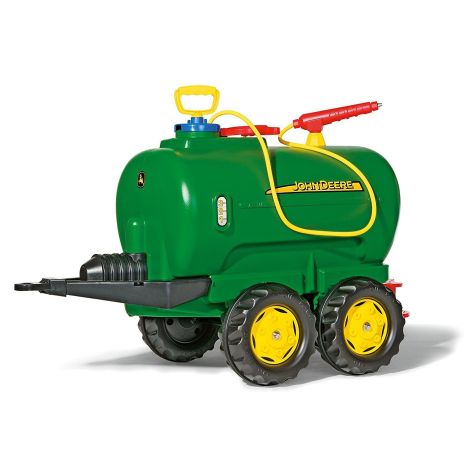 Cisterna Remorca de jucarie pentru tractor cu pedale Rolly Toys - John Deere cu 2 axe RT122752 - imagine 5